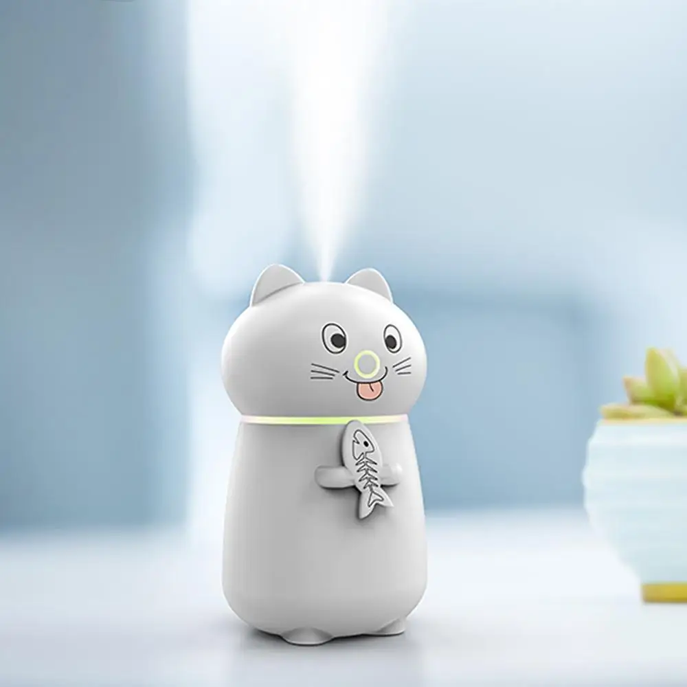 Светодиодный увлажнитель воздуха Lucky cat бытовой освежитель с USB зарядкой семейный