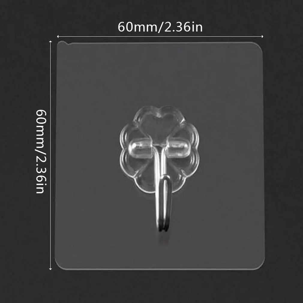 

in Stock!6x6cm Transparent Strong Self Adhesive Door Wall Hangers Hooks Suction Heavy Load Rack Cup Sucker for Kitchen Bathroom