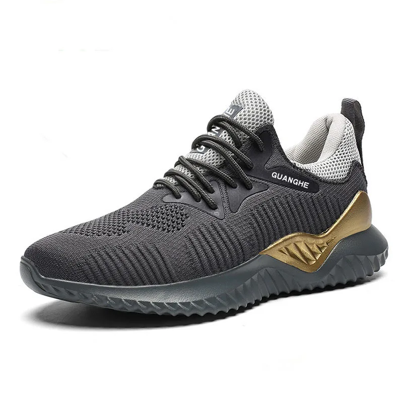 

New Indestructible Safety Shoes Men And Women Steel Head Safety Boots Anti-puncture Sports Shoes Breathable Shoes Outdoor Shoes