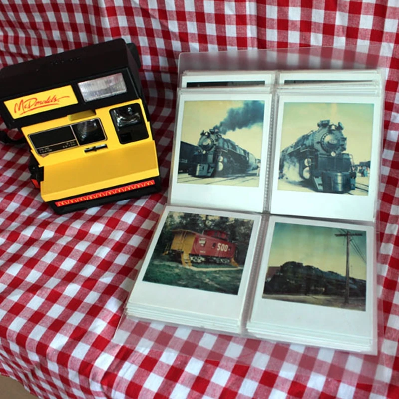Фотоальбом Polaroid держатель для фотопленки фотоальбом Instax Wide 600 70 пленок 96