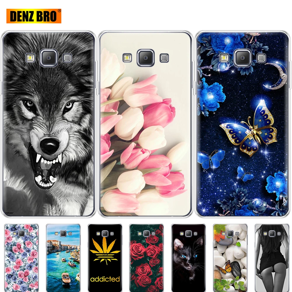 Для Samsung Galaxy A3 2015 A300 A300F чехол мягкий TPU силиконовый для телефона бампер
