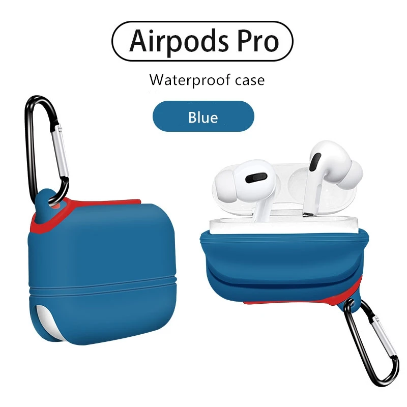 

For Airpods Pro Protective Case Waterproof Case All-inclusive Waterproof Protective Airpod Case Headphones Case Box