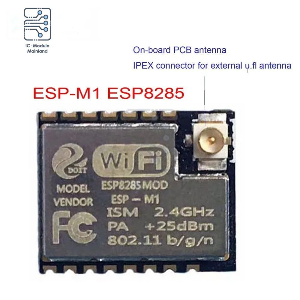 Флэш-чип для ESP8285 ESP8266 беспроводной модуль Wi-Fi с последовательным портом ультра