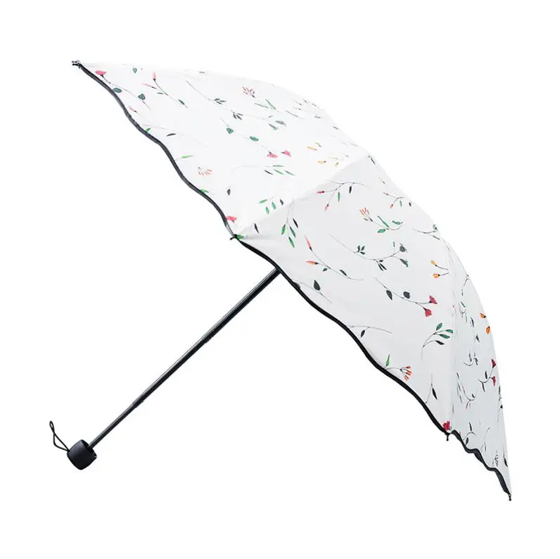 Новинка весенний брендовый пляжный зонтик УФ Ewha 6 цветов складной зонт от солнца