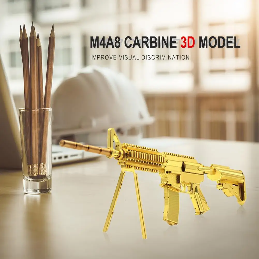 С возможностью креативного самостоятельного выбора между 3D пистолет пазл