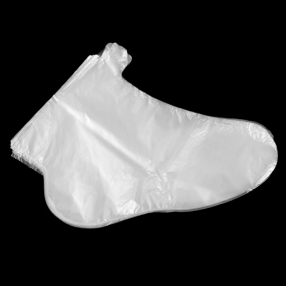 200 Counts Paraffin Wax Liners for Hands & Feet Plastic Booties Bags Therapy Socks Gloves Bath Mitts | Красота и здоровье