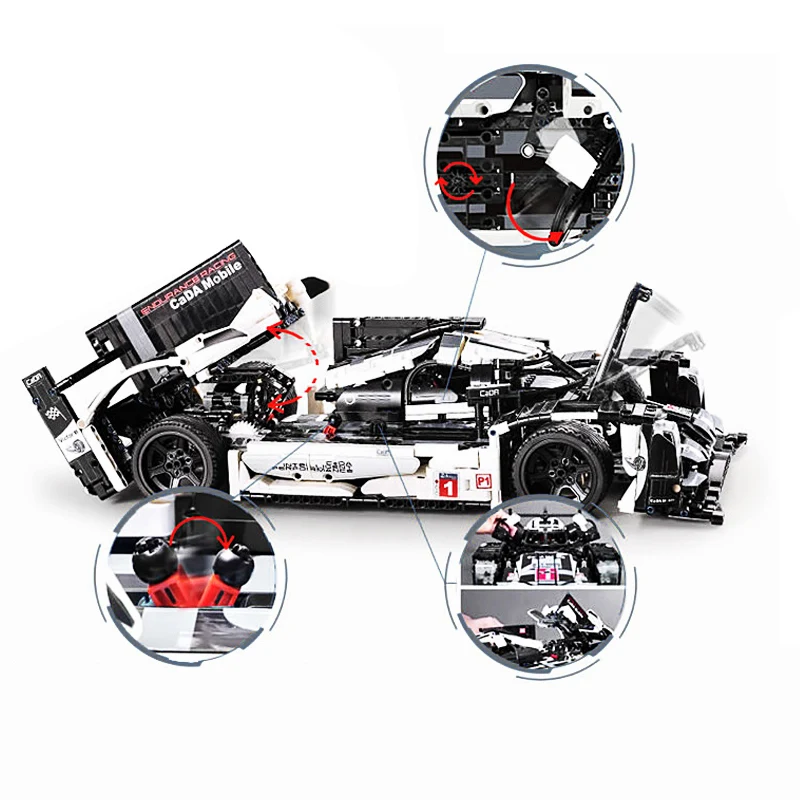 Technic Super Sports Car speed Champions City MOC строительные блоки кирпичи DIY игрушки для детей