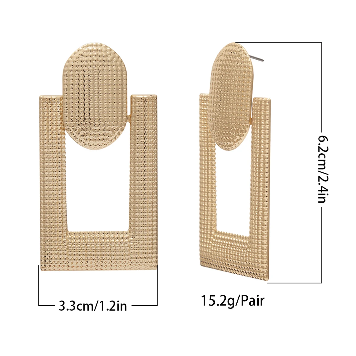 Женские большие висячие серьги SHIXIN корейские геометрические 2019|Серьги-подвески|