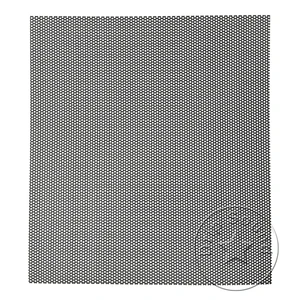 Автомобильная аудиосистема 200x180 мм, динамик, конверсионная сетчатая крышка, декоративная круглая Квадратная Металлическая сетчатая Защита радиатора # черный