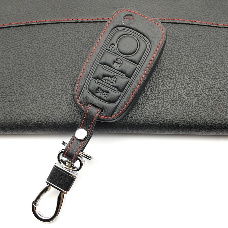 Чехол для автомобильного ключа из натуральной кожи с верхним слоем FIAT Toro 500X nuovo