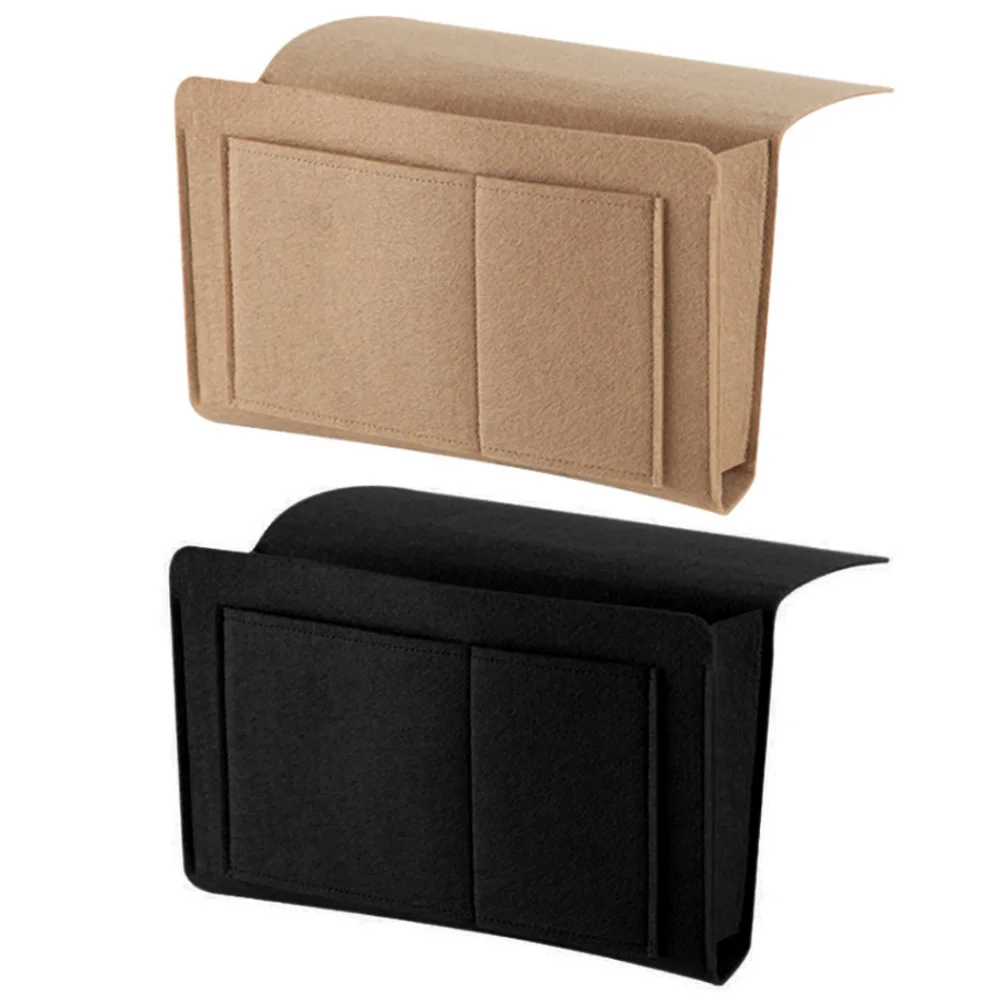 40# Practical Student Dormitory Bed Phone Earphone Books Hanging Caddy Bedside Storage Bag Pouch Organizer Bed Holder Pockets