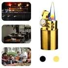 Компактная керосиновая мини-зажигалка, брелок, бензиновая зажигалка, уличные инструменты