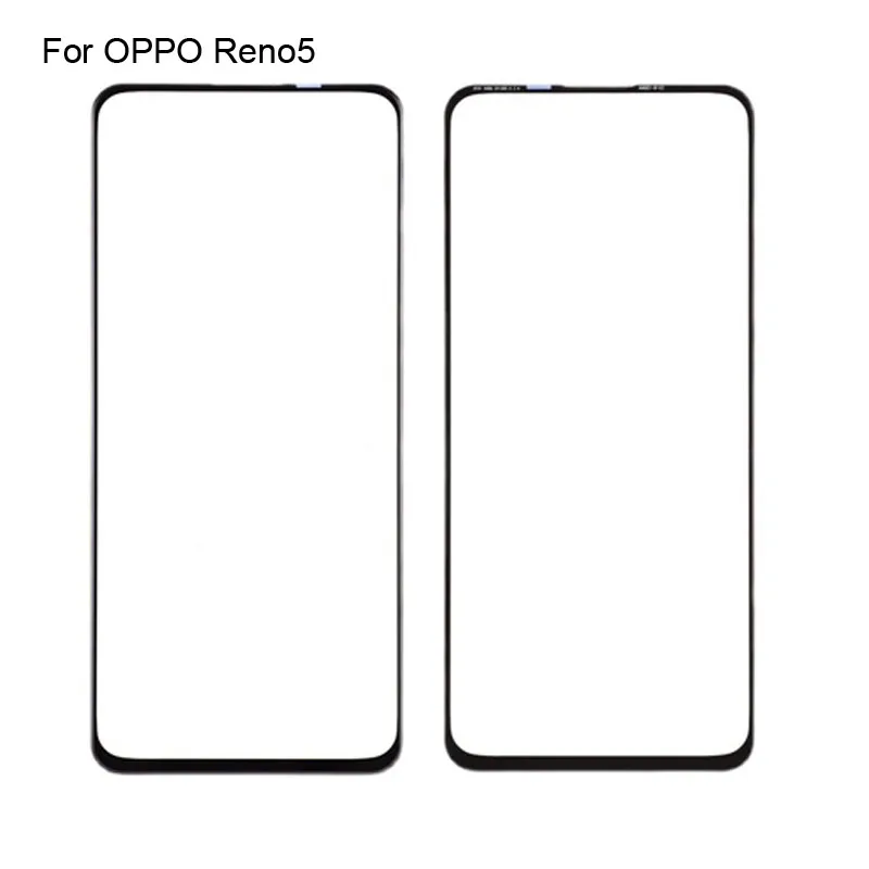 Для OPPO Reno5 переднее ЖК-стекло объектива сенсорный экран для Reno 5 Сенсорная панель