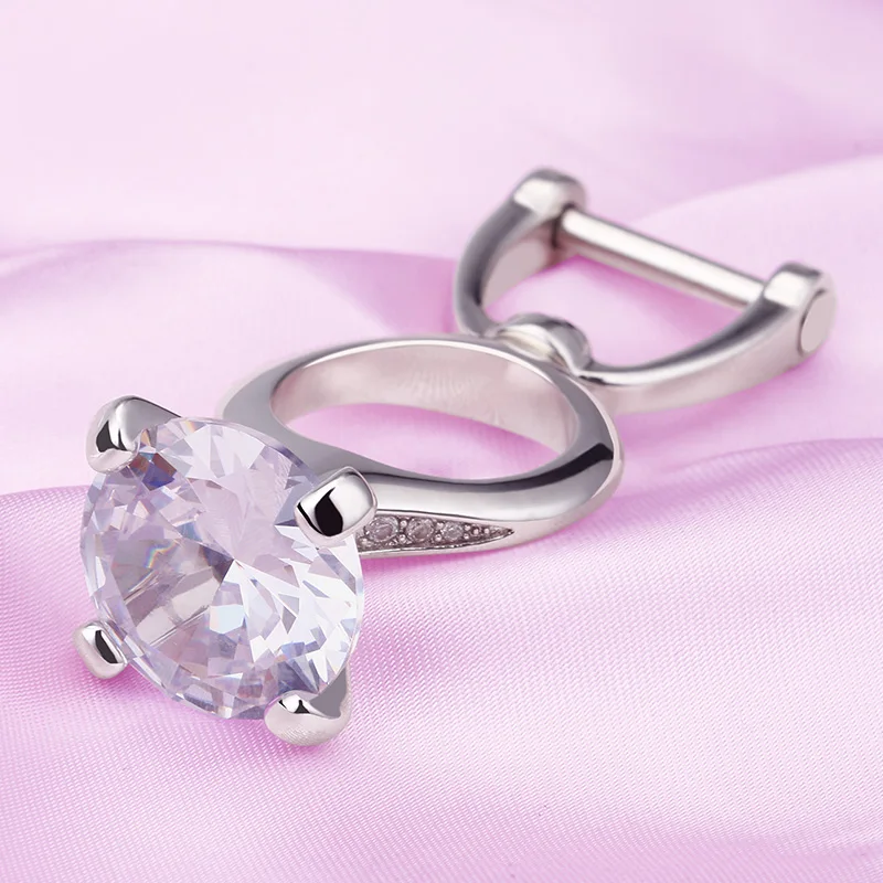 LUNASBORE любовь кристалл супер большой бриллиант кольцо автомобильный брелок