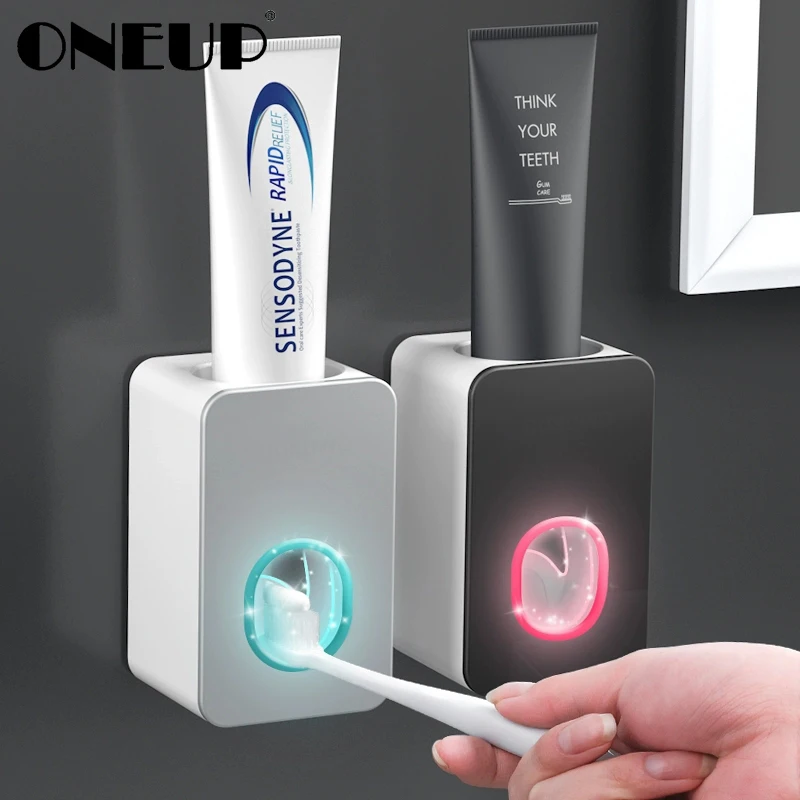 Onepe Автоматический Дозатор зубной пасты соковыжималки пыленепроницаемый настенная подставка для зубных щеток крепление подставка Аксессуары для ванной комнаты Набор