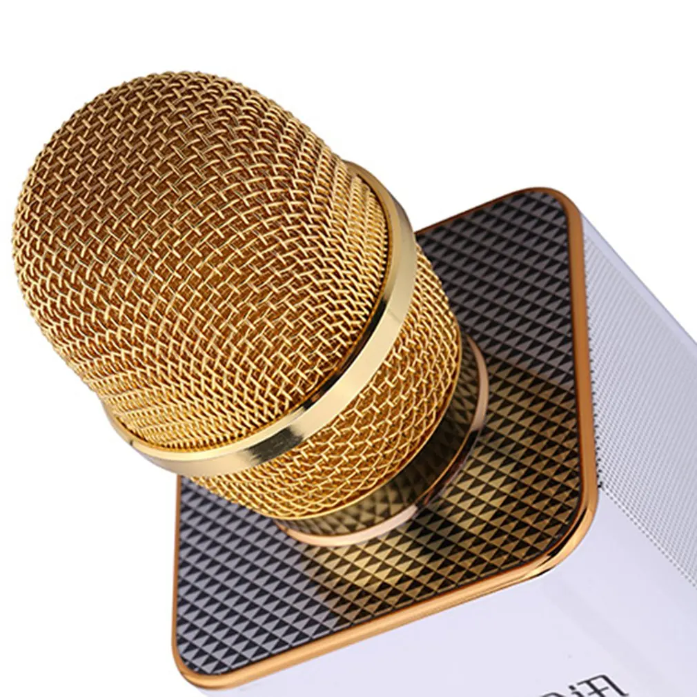 

Q9 Wireless Karaoke Microphone Speaker 2-in-1 Handheld Sing & Recording Portable KTV Player for iOS/Android