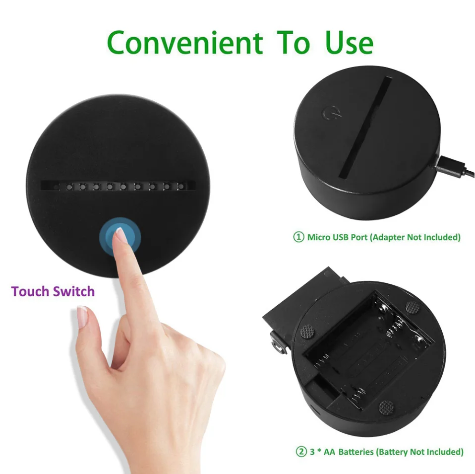Парикмахерская череп 3D Оптические иллюзии светильник Hipster Скелет Парикмахерская бритья светодиодный Ночной светильник в виде усов стол с черепами визуальный Лампа неоновая вывеска