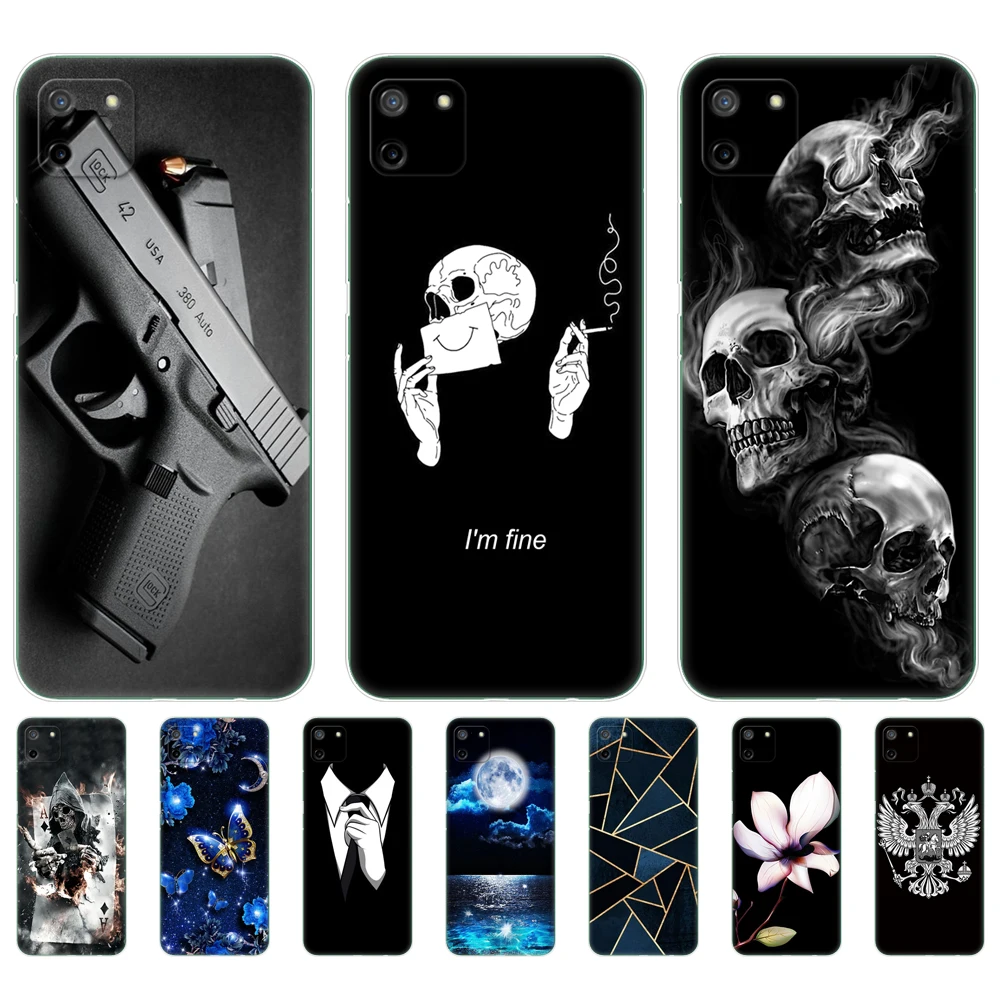 for realme c11 2021 2020 case tpu silicon phone back cover for oppo realmec11 2021 c 11 soft rmx3231 rmx2185 bumper 6 5inch free global shipping
