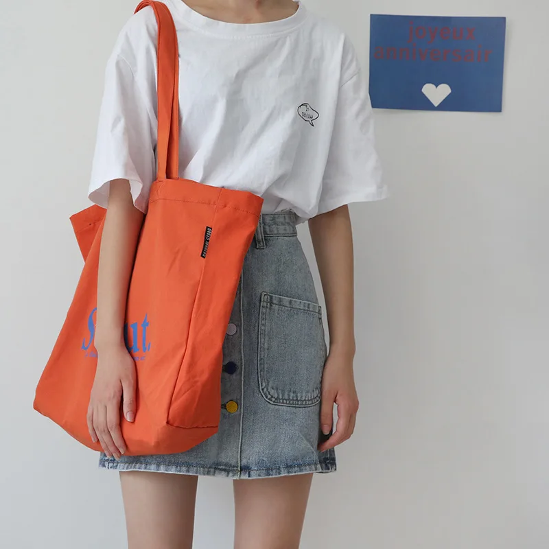 Youda Ленивый Стиль Женская Большая вместительная Холщовая Сумка студенческие