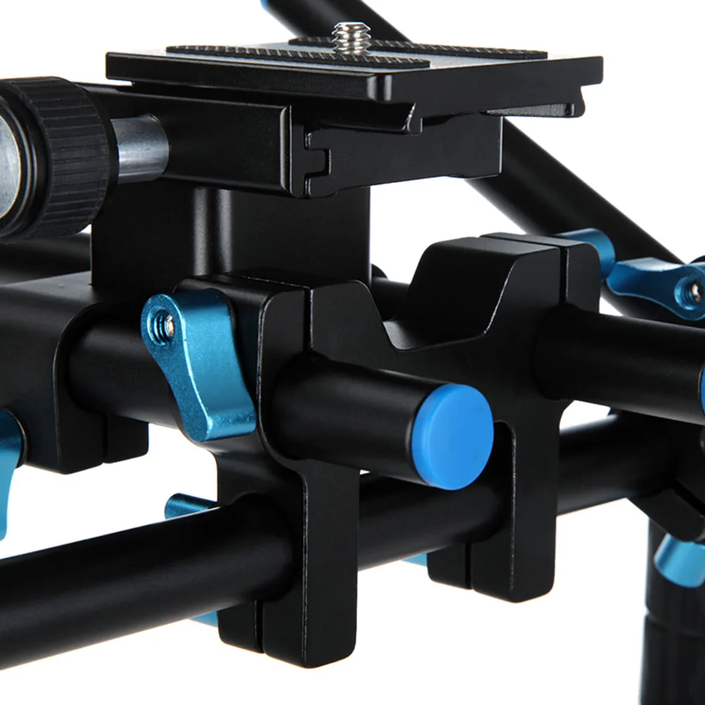 Кронштейн для видеокамеры commlite V1 с двойными ручками из алюминиевого