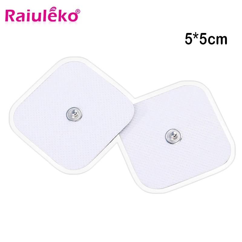 10/20 штук Замена электродными пластинами 4*4/5*5 см десятки электродов для мышечный