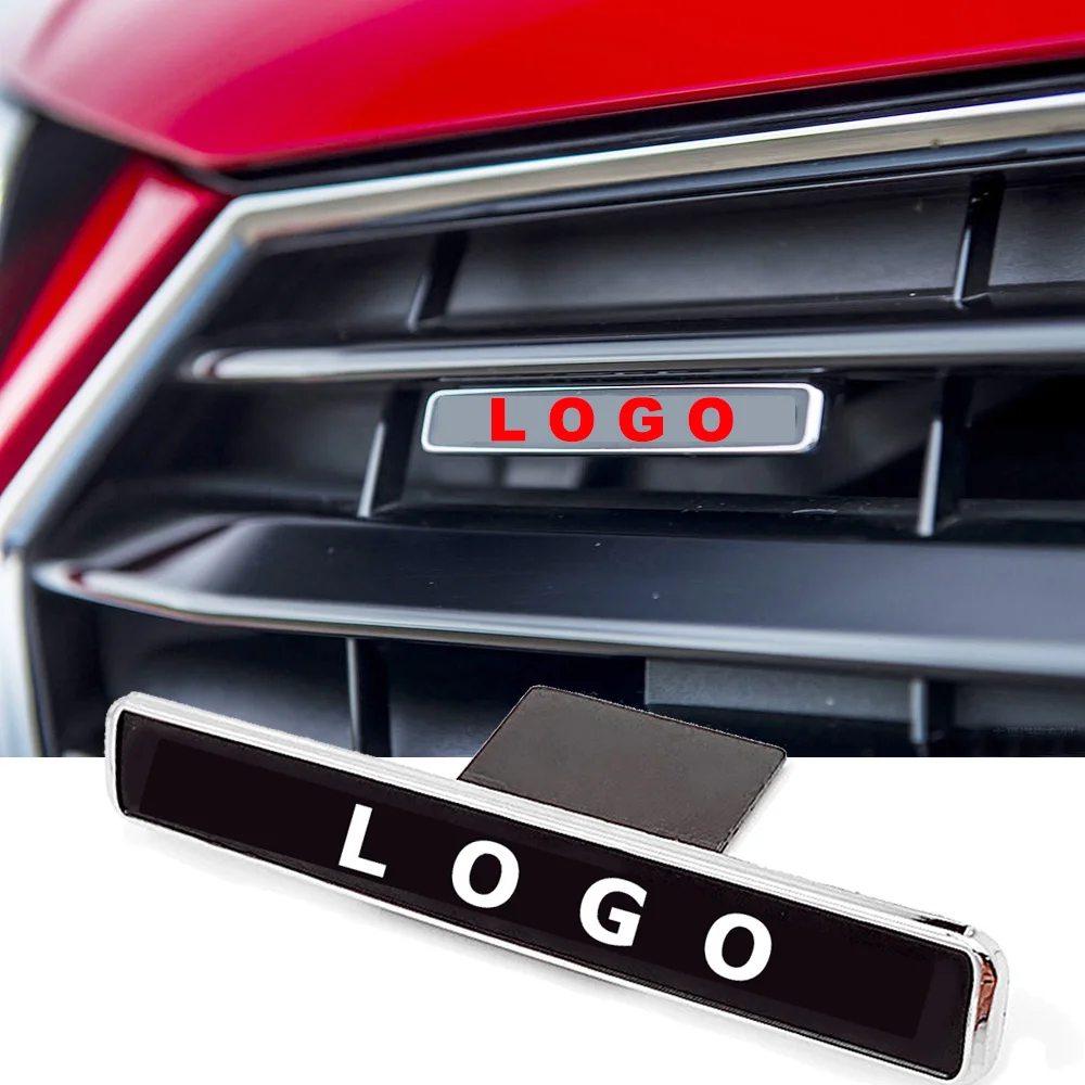 1 50 шт. автомобильный гриль для Audi Sport Logo Insignia Sticker Стайлинг A1 A2 A4 A6 A7 A8 A8L Q3 Q5 Q7 R8 Allroad