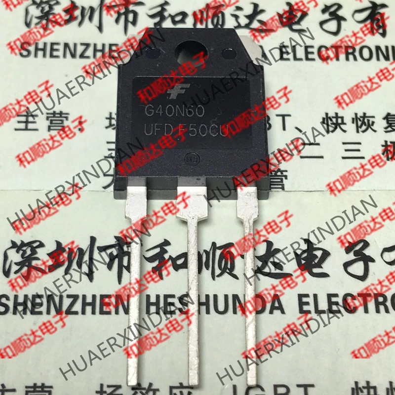 10 шт./лот Новый и оригинальный G40N60UFD SGH40N60UFD TO-3P 600 в 40 А | Электронные компоненты