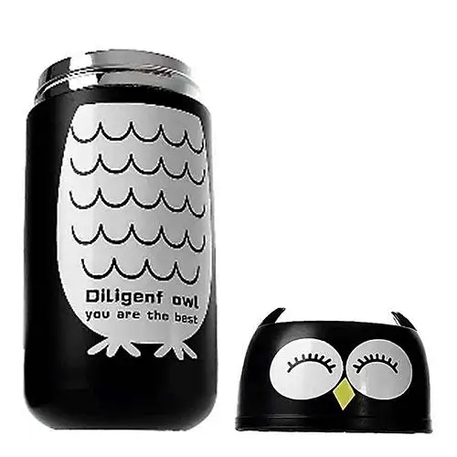 220 мл Портативный с милой пандой совой для детей термос чашка Нержавеющая сталь