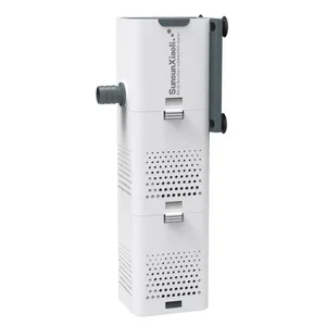 Многофункциональный аквариумный фильтр 4 в 1 SUNSUN, внутренний Губчатый Фильтр для аквариума, погружной водяной насос, волновой аэратор