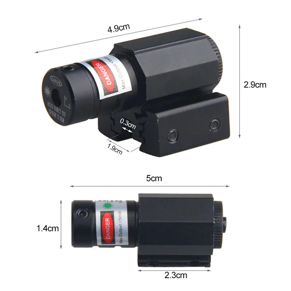 Тактическая голографическая винтовка с красной и зеленой точкой прицельная