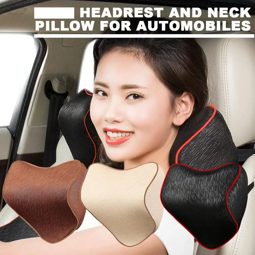 

Car Head Pillow Car Neck Pillow Memory Cotton Neck Pillow Soft And Comfortable Head Pillow Car Supplies