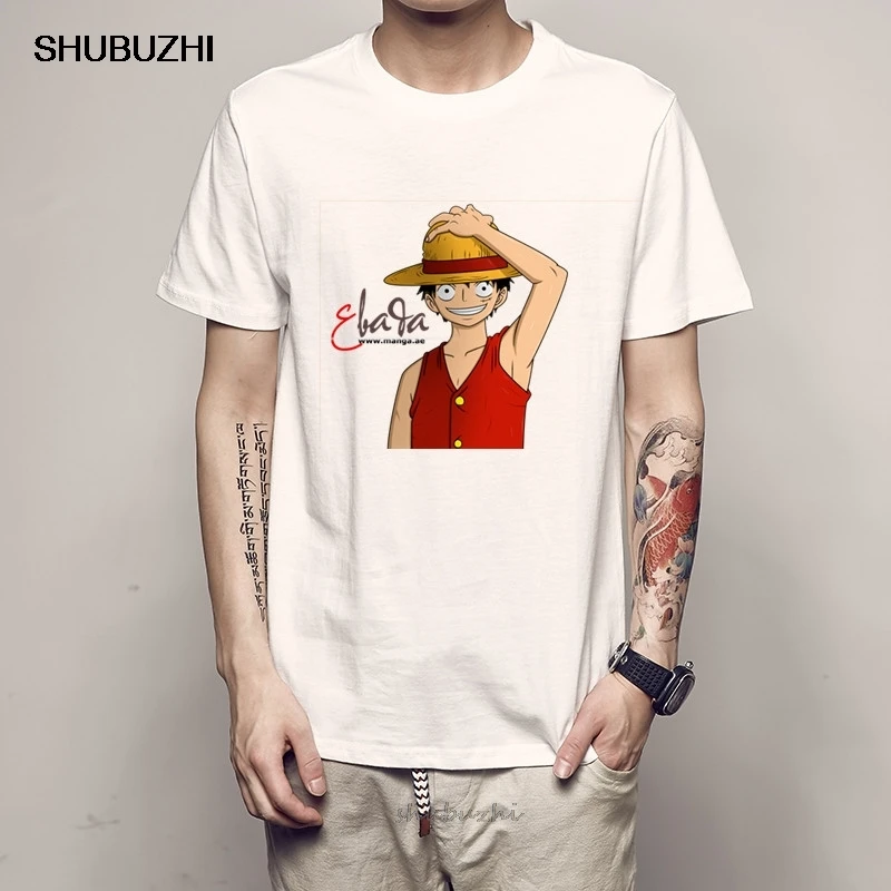 Футболка мужская Слитная с аниме фанатами Повседневная модная рубашка в