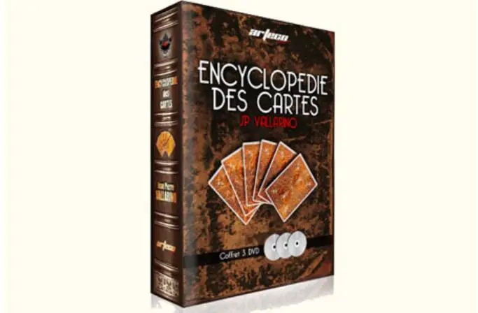 

Encyclopedie Des Cartes by Jean Pierre Vallarino 3 Volume set - magic tricks