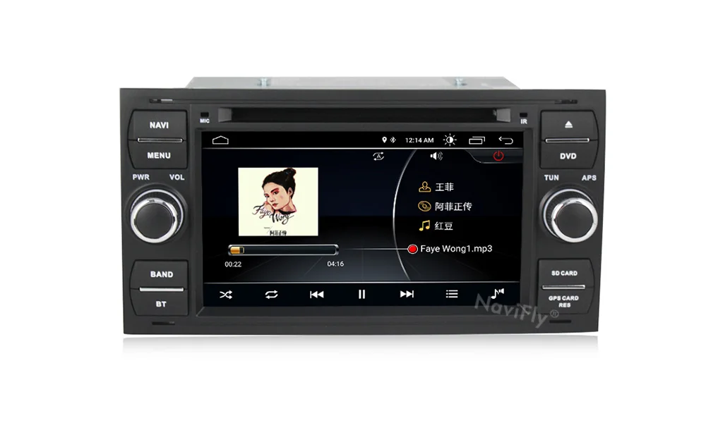 Android 9,0 Автомобильный мультимедийный DVD плеер для Ford Focus Kuga транзит с WI-FI BT gps навигации радио TDA7851 3g