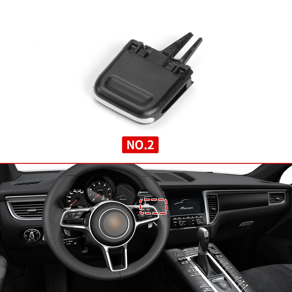 

Комплект для ремонта передней решетки вентиляционного отверстия для Porsche Macan 2014-2017 95B819702D 95B819201B