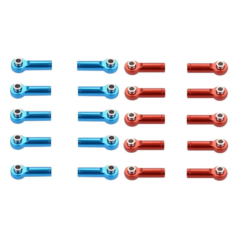 

10Pcs M4 Putter Ball, Metal Joint,for 1/10 RC SCX10 Tamiya Truck Parts