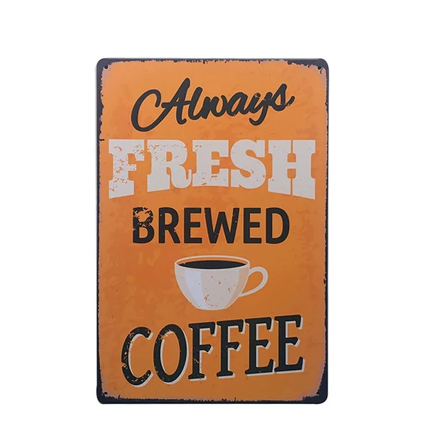 Винтажные металлические вывески для напитков винтажные жестяные Декорации дома