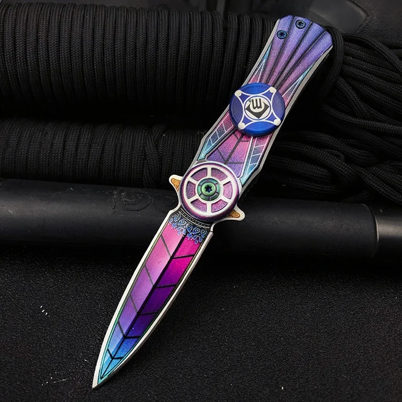 Складной нож-Спиннер повышенной твердости для самообороны | Инструменты