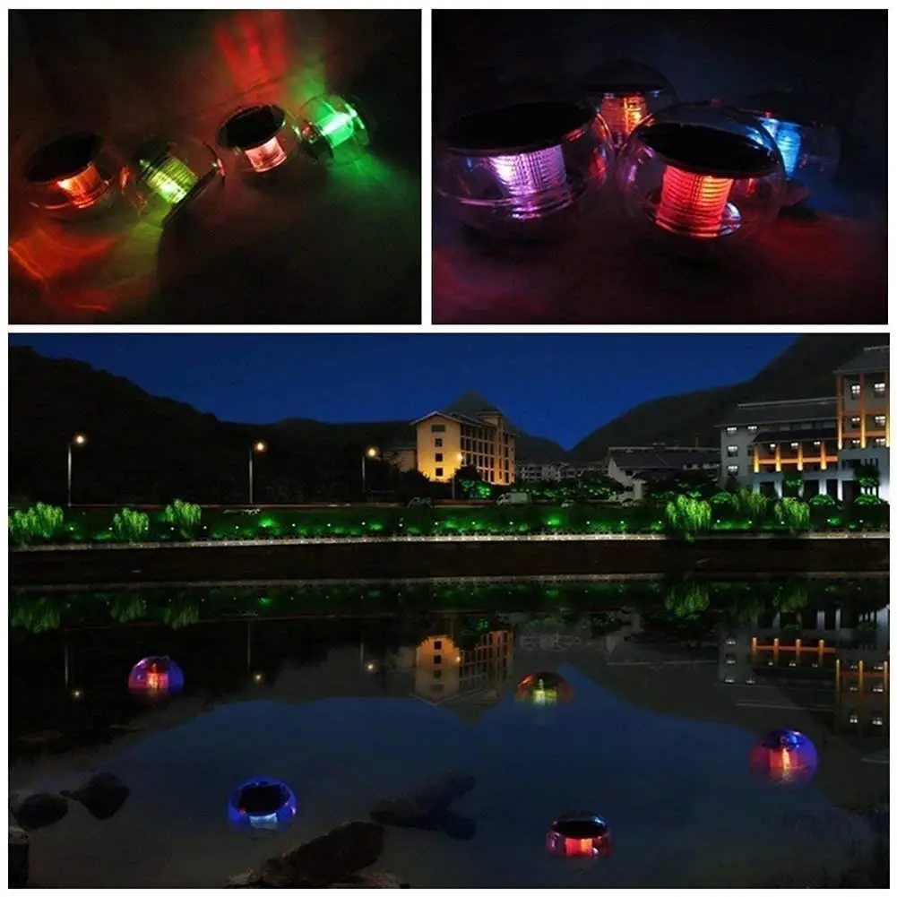Светодиодный диско свет бассейн солнечный водные плавучие лампы плавающие