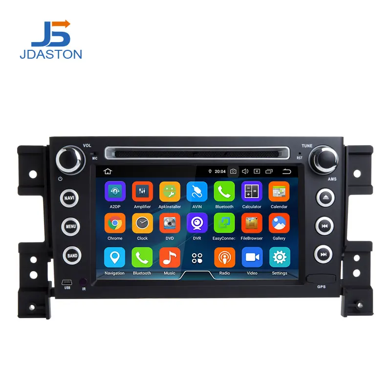 JDASTON Android 10 Автомобильный мультимедийный плеер для SUZUKI GRAND VITARA 2007 2013 WIFI GPS стерео