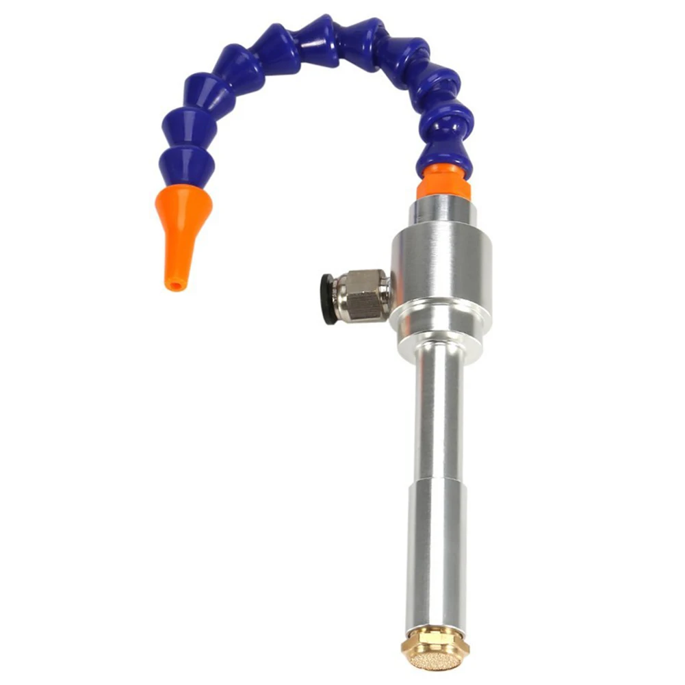 

Adjustable Mechanical Process Cold Air Dry Cooling W/ Flexible Tube For Mist Coolant Lubrication CNC Cooling Spray System