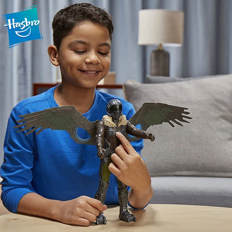 

Hasbro Genuine Marvel Spider-Man 3 Movable Sound Villain Condor C0701 Anime Toy Model Figures Decoration Gift