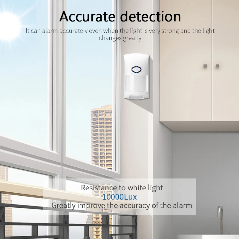 Датчик человеческого тела Zigbee беспроводной с инфракрасным датчиком движения со