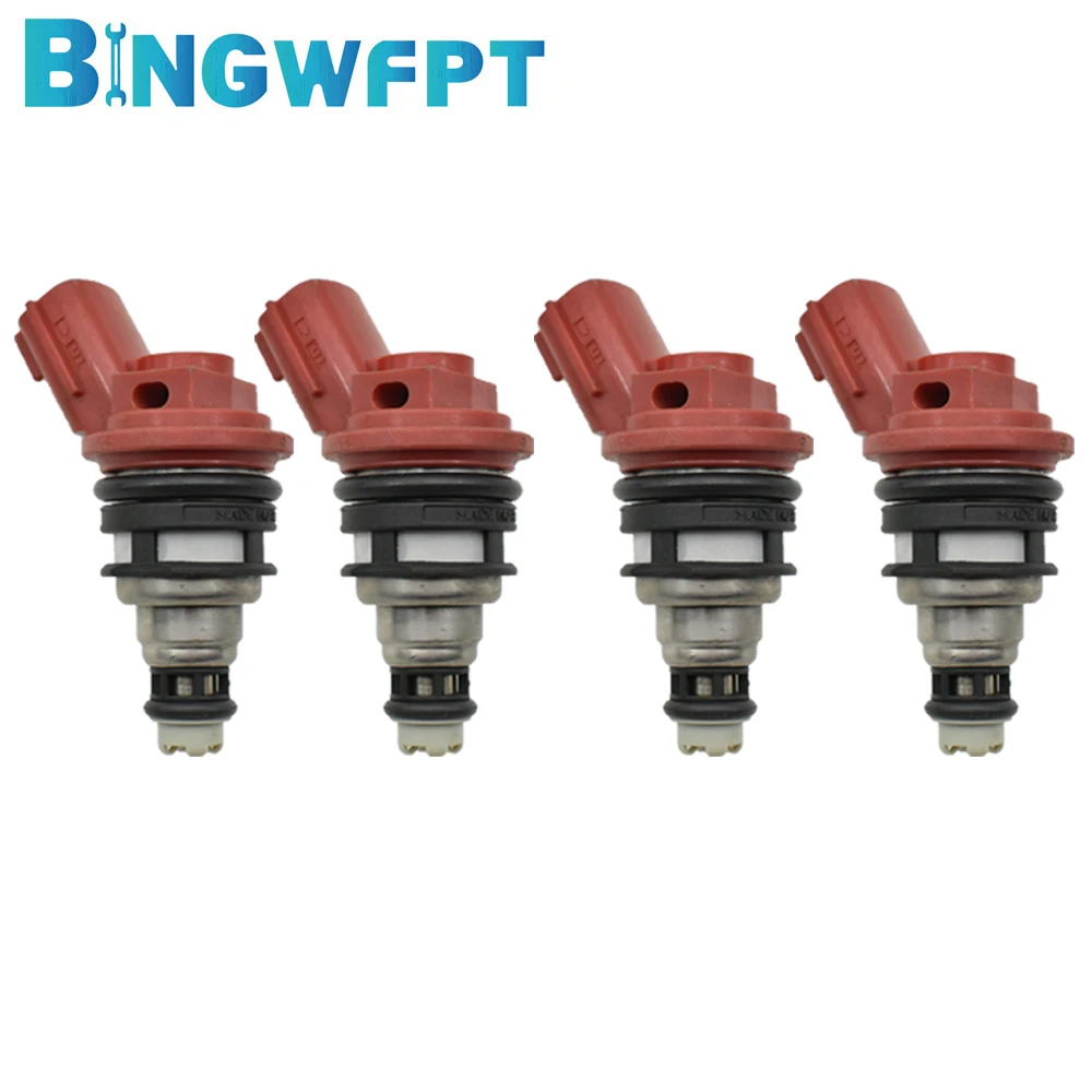 Топливные инжекторы 4 шт./лот для Nissan Infiniti G20 NX Sentra 1991-1993 2.0L L4 16600-53J03 16600-53J01 A46-00 A4600 -