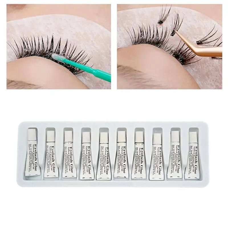 

1PCS Glue Transparent White Deep Black Waterproof False Eyelash Glue Eyelash Glue Cosmetic Tools Professional Eyelash Glue