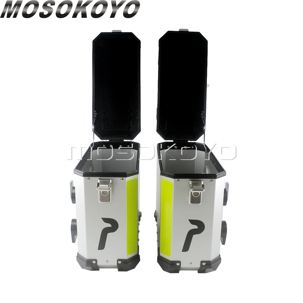 Универсальный чехол для мотоцикла 2 шт. 36Л боковой s Honda Suzuki Марка Triumph BMW R1200 F800 F650 GS|