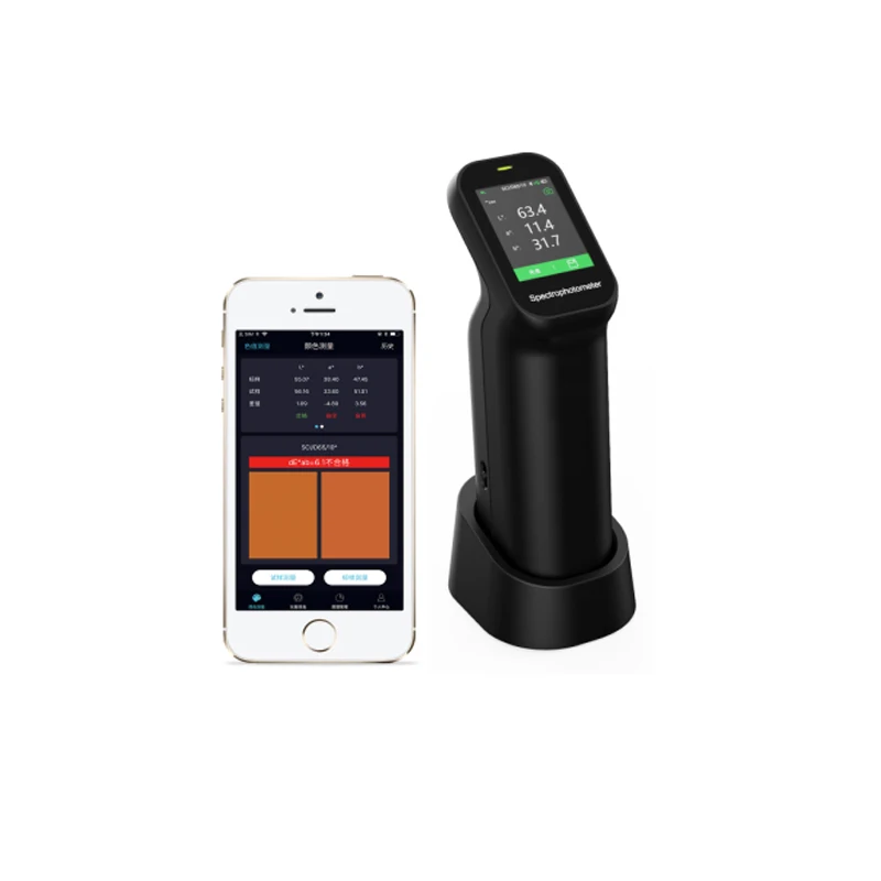 

Портативный спектрофотометр CS-500 беспроводное соединение с устройствами Android или IOS через