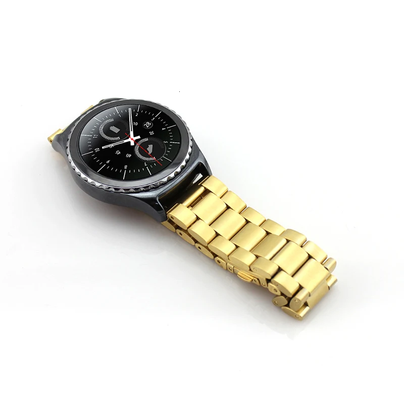 FOHUAS, ремешок из нержавеющей стали для samsung gear s3, наручные Смарт-часы, ремешок, браслет, ремешок для iWatch