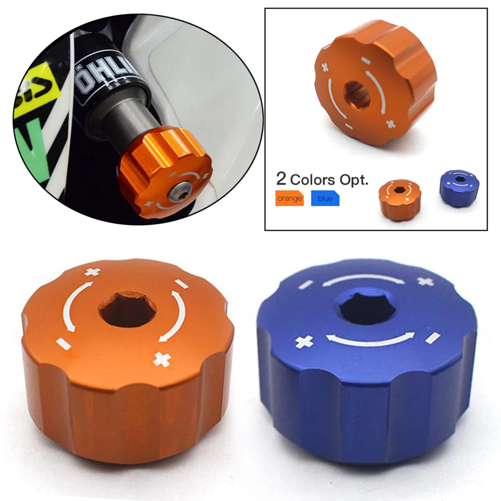 

CNC Rear Shock Absorber Bolt Screw Knob For 950 Adventure 2002-2006