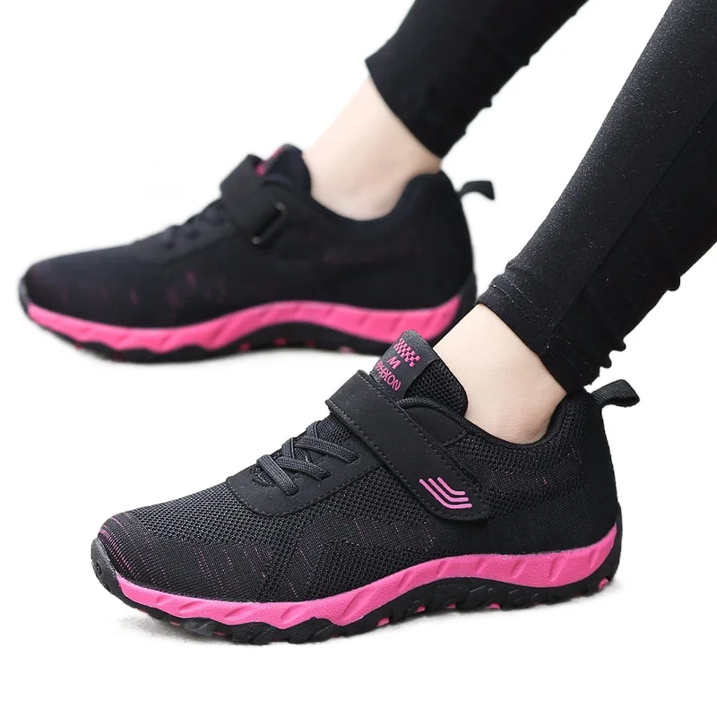 

2021 Womn Sneakers Light Breathable Flat Wear Resisted Anti-Slippery Basket Vulcanized Shoes Comfort Casual Shoes Zapatos Mujer